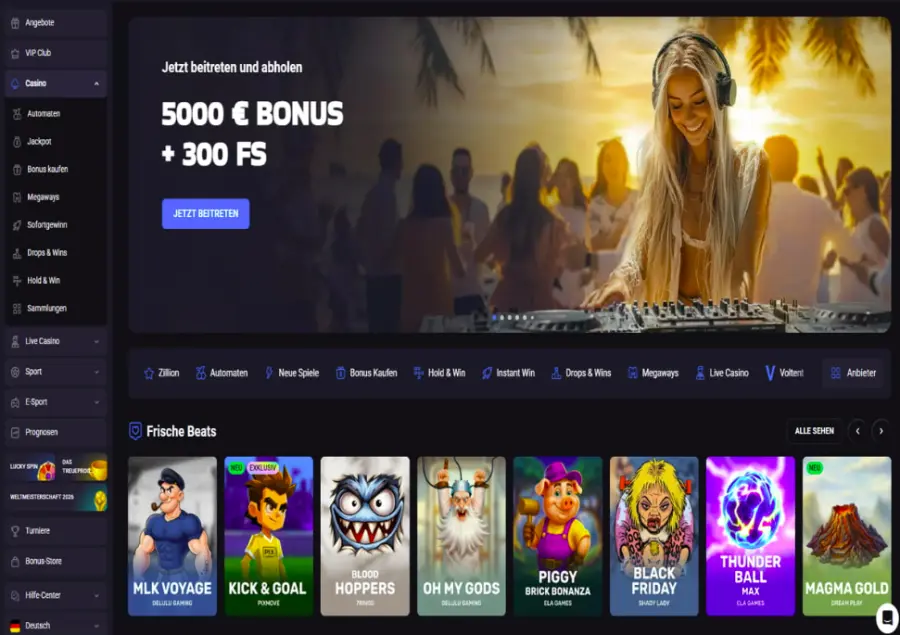Casino ohne Oasis main